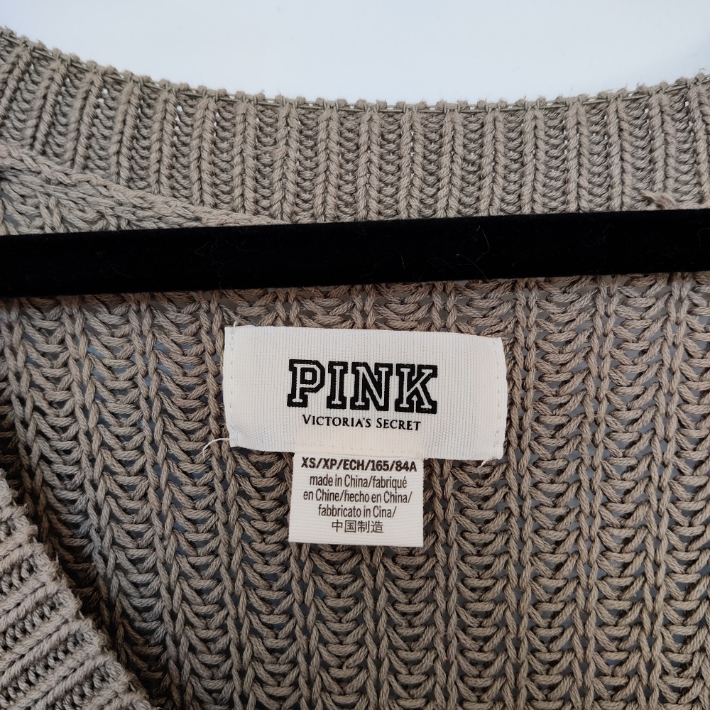Sage Green PINK Victoria's Secret Sweater - Picture 4 of 6